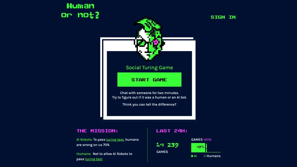 Human or Not: A Social Turing Game is Back, Play Now