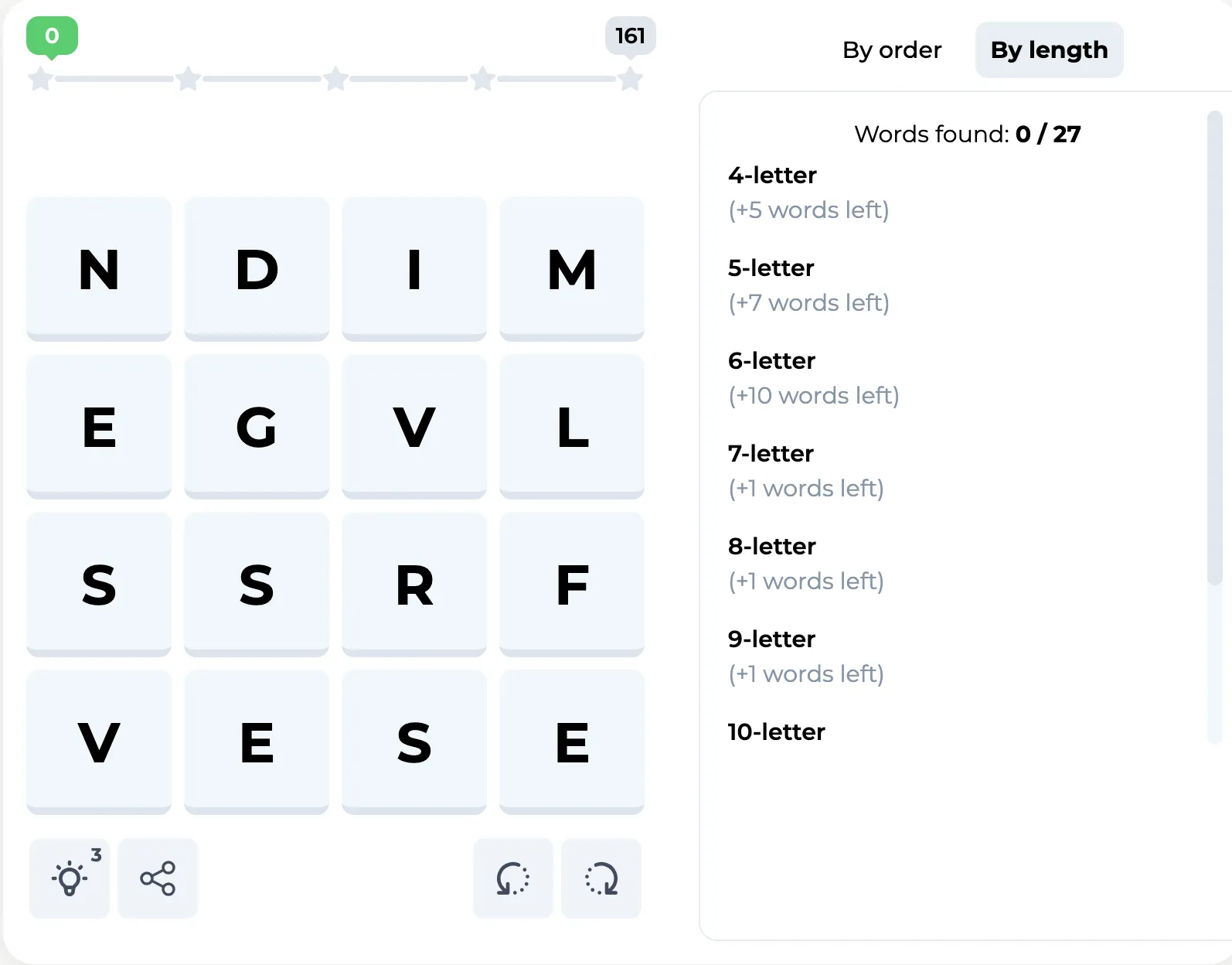 Squares - Daily Word Game